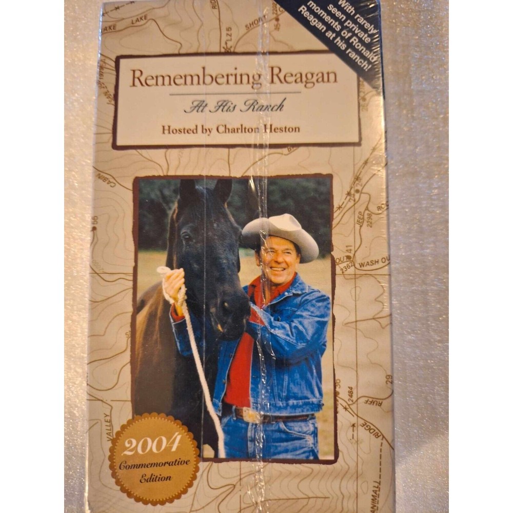 Remembering Reagan: At His Ranch (VHS hosted by Charlton Heston)